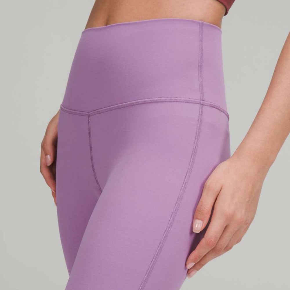Lulu🍋 wisteria purple Align High-Rise Pant size 6 - Picture 3 of 10